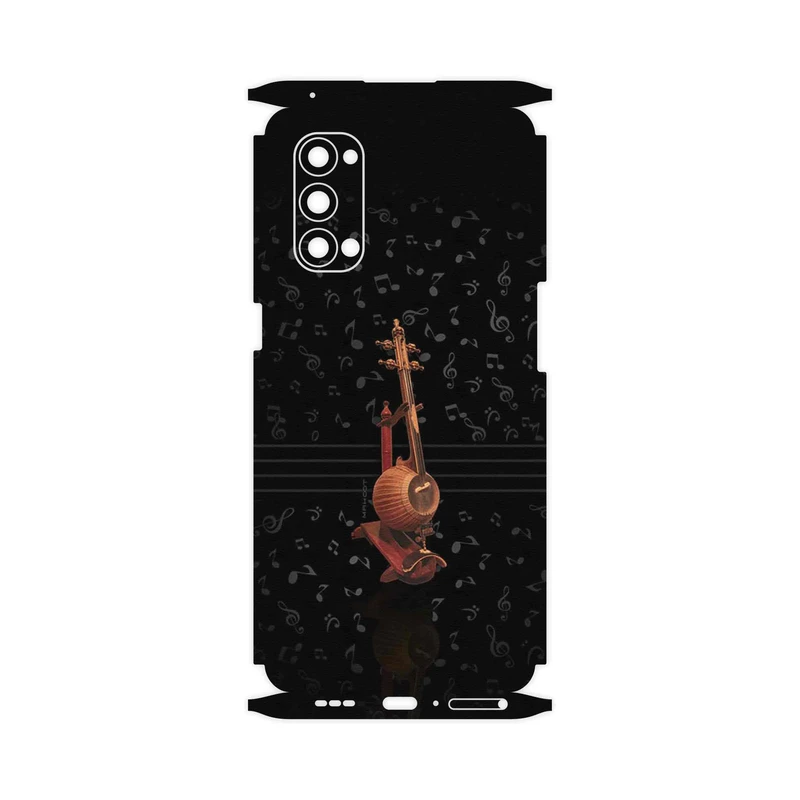 برچسب پوششی ماهوت مدل Persian_Fiddle_Instrument-FullSkin مناسب برای گوشی موبایل اپو Reno4 Pro 5G
