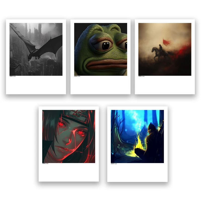 آویز تزیینی عرش مدل فانتزی کد Asa977 مجموعه پنج عددی