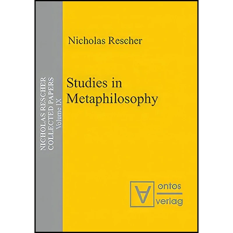 کتاب Studies in Metaphilosophy اثر Nicholas Rescher انتشارات De Gruyter