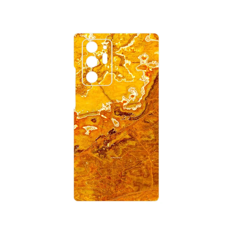 برچسب پوششی ماهوت مدل Gold Marble مناسب برای گوشی موبایل سامسونگ Galaxy Note 20 Ultra