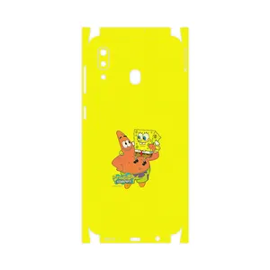 MAHOOT SpongeBob SquarePants-FullSkin Cover Sticker for Samsung Galaxy A20