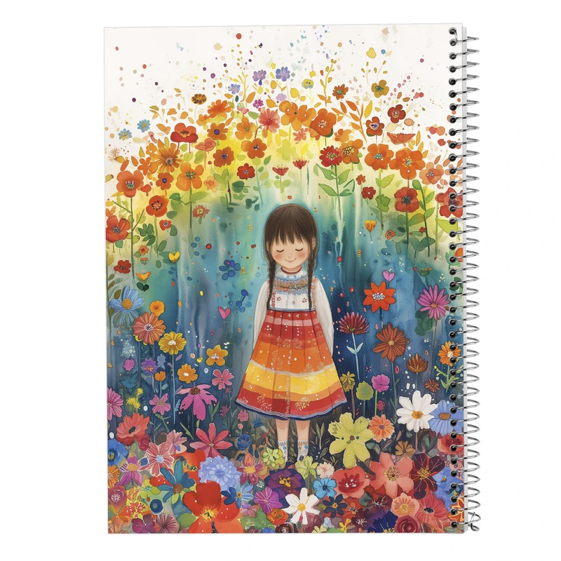 دفتر مشق 50 برگ مدوپد مدل دخترانه کد DF15881