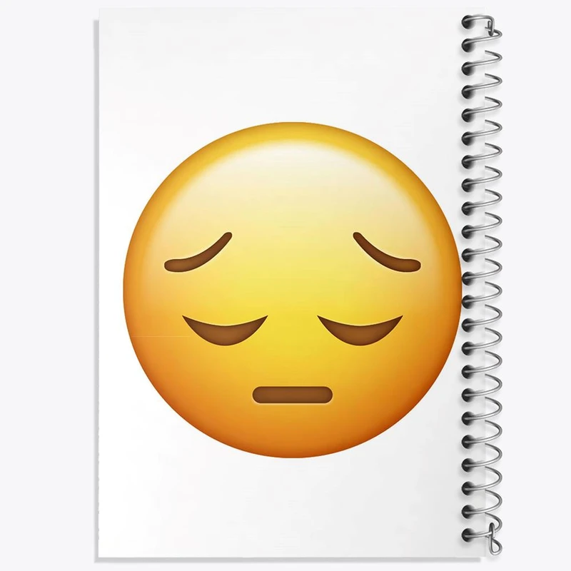 دفتر لیست خرید 50 برگ خندالو طرح ایموجی کد 24654