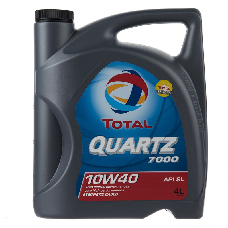 روغن موتور خودرو به توتال مدل Quartz 7000 حجم 4 لیتر
