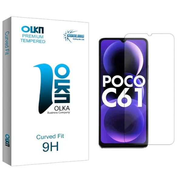 محافظ صفحه نمایش کولینگ مدل Olka مناسب برای گوشی موبایل شیائومی Poco C61