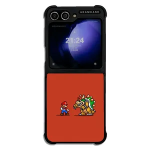AKAM AMC-WSGZFLIP5-SUPER MARIO16 Cover For Samsung Galaxy Z Flip 5