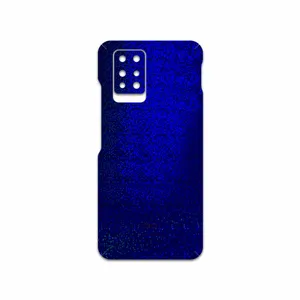 MAHOOT Blue-Holographic Cover Sticker for Infinix Note 10 Pro