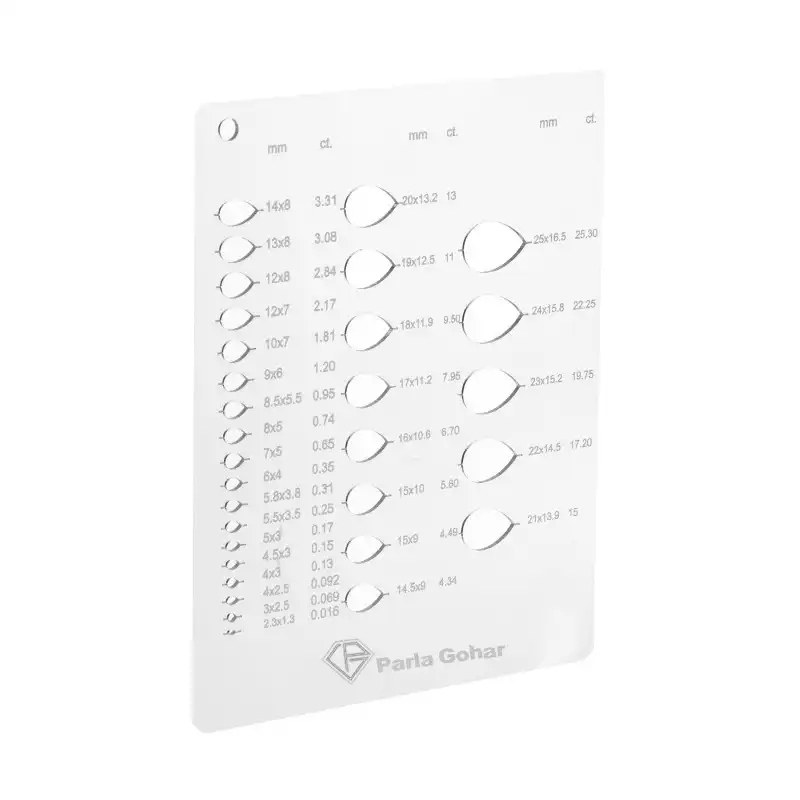 شابلون پارلا گوهر مدل طراحی و ساخت طلا جواهر کد 5062