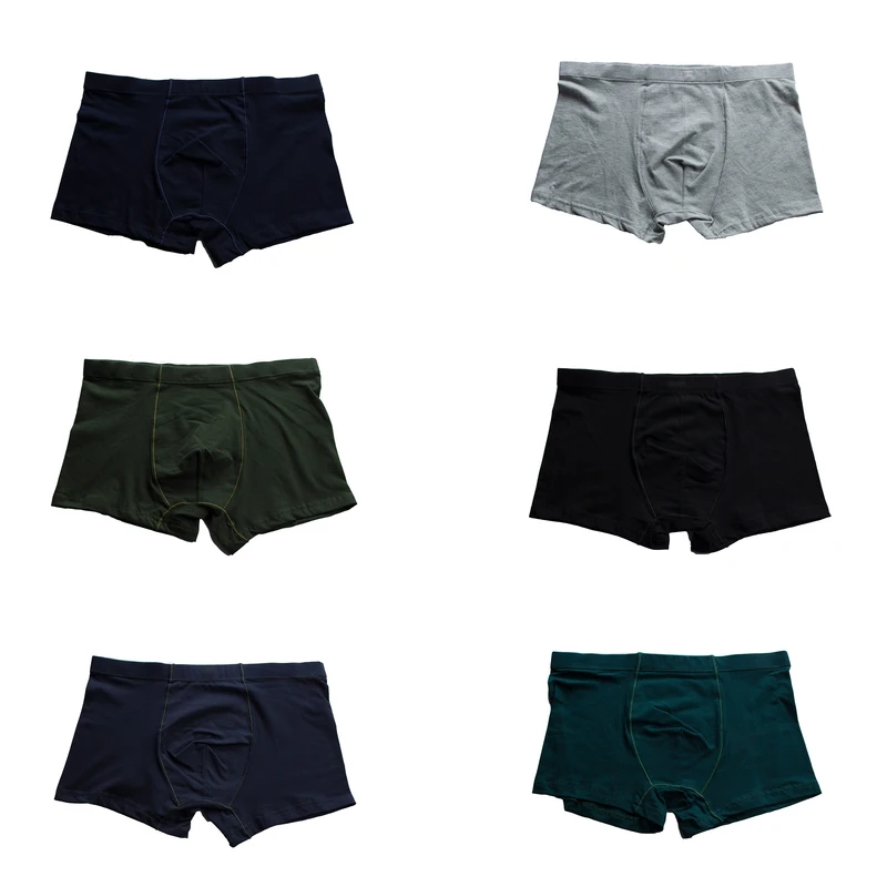 شورت نیم‌پا مردانه مدل Comfort Pack بسته ۶ عددی