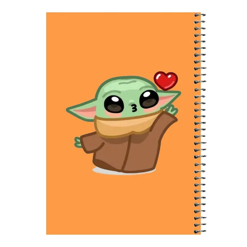 دفتر مشق 80 برگ اس جی مدل بیبی یودا   