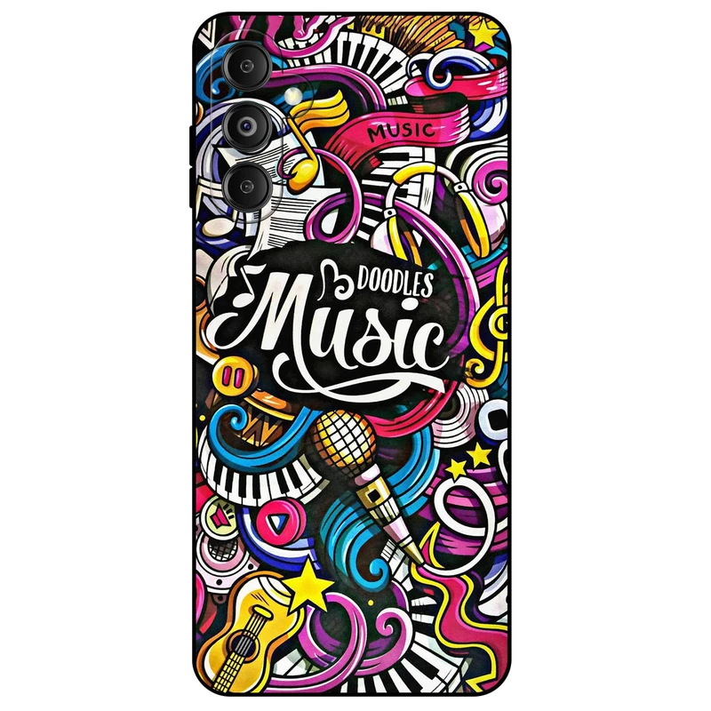 کاور مگافون طرح موزیک مدل 8241 مناسب برای گوشی موبایل سامسونگ Galaxy M14 5G       