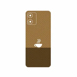 MAHOOT Minimal Cup of Coffee Icon Cover Sticker for Motorola Moto E13