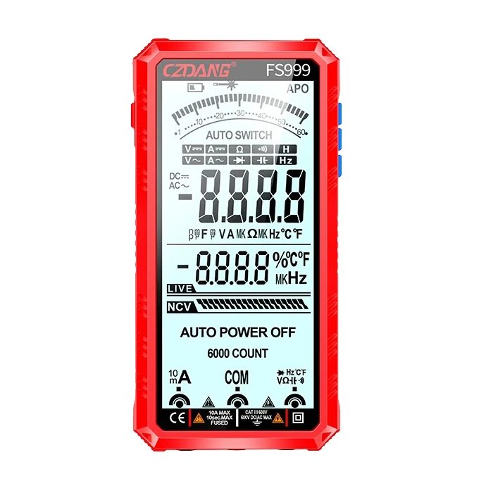 مولتی متر دیجیتال 10 آمپر زدانگ مدل FS999