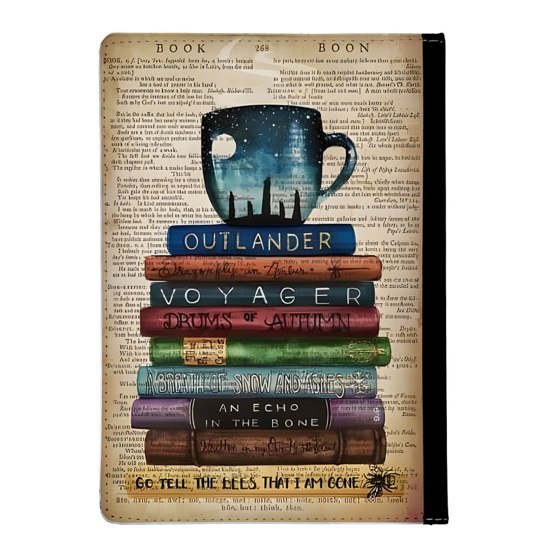 کلاسور مدل فنجان و کتابها کد nc255