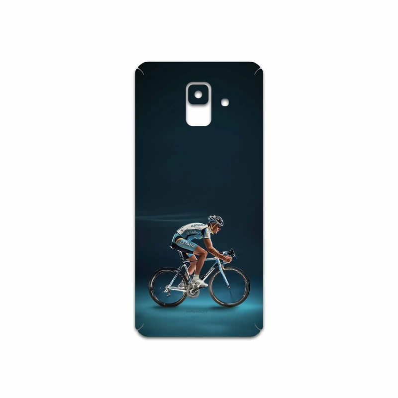 برچسب پوششی ماهوت مدل Road cycling مناسب برای گوشی موبایل سامسونگ Galaxy A6 2018