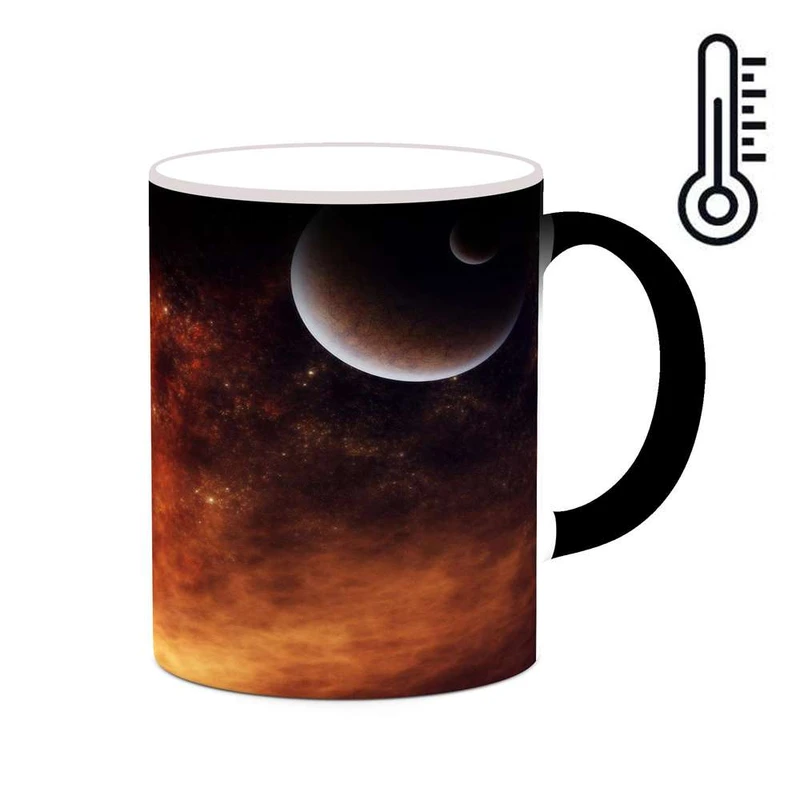 ماگ حرارتی کاکتی مدل فضا و کهکشان کد mgh20027