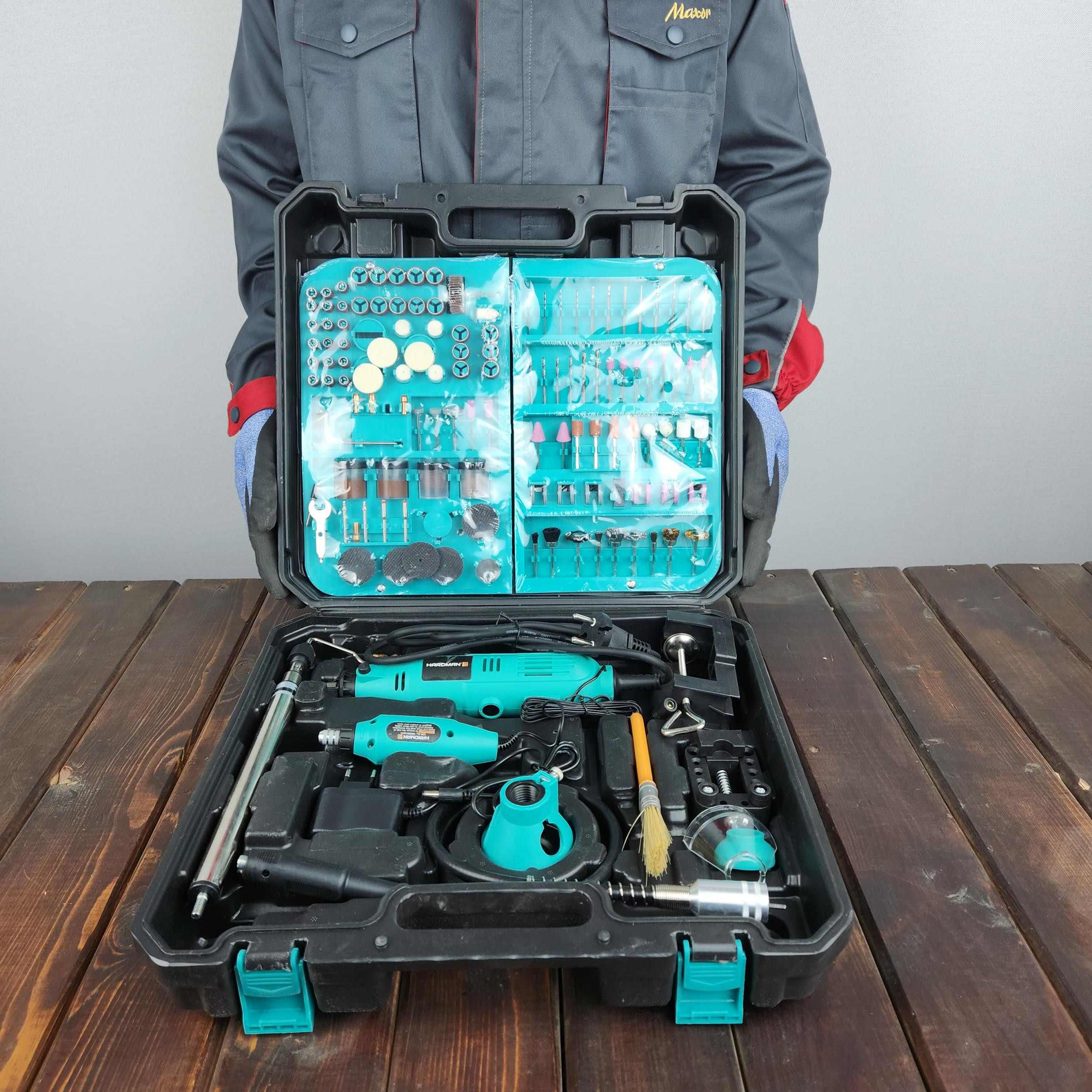 مجموعه 360 عددی فرز انگشتی مینیاتوری هاردمن کد 360Ps