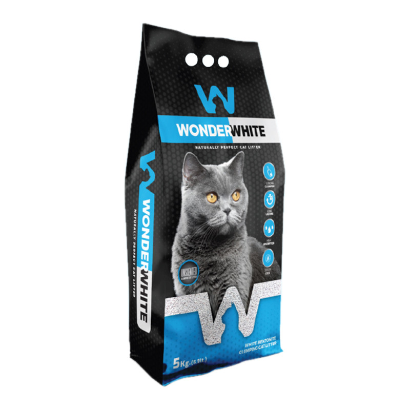 خاک گربه واندر وایت مدل Unscented وزن 5 کیلوگرم