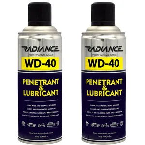 اسپری روان کننده و زنگ بر رادیانس مدل WD-40 حجم 400 میلی لیتر بسته 2 عددی