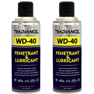 اسپری روان کننده و زنگ بر رادیانس مدل WD-40 حجم 400 میلی لیتر بسته 2 عددی