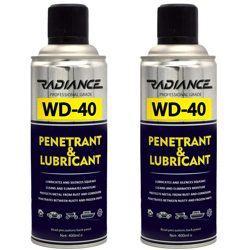 اسپری روان کننده و زنگ بر رادیانس مدل WD-40 حجم 400 میلی لیتر بسته 2 عددی