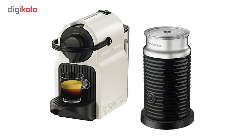 اسپرسوساز نسپرسو مدل Inissia Krups همراه با دستگاه کف‌شیر ساز
