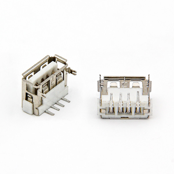 كانكتور مادگی USB-A مدل 4Pin-90Degree.2leg بسته دو عددی كانكتور مادگی USB-A مدل 4Pin-90Degree.2leg بسته دو عددی