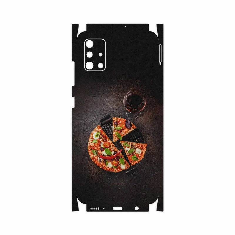 برچسب پوششی ماهوت مدل Pizza-FullSkin مناسب برای گوشی موبایل سامسونگ Galaxy A51
