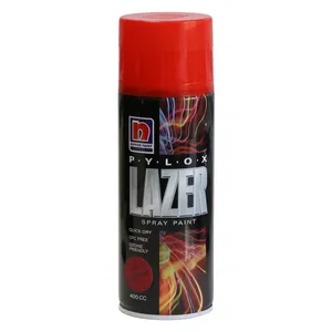 اسپری قرمز رنگ  نیپون مدل Lazer حجم 400 میلی لیتر
