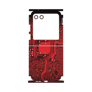 MAHOOT Red_Printed_Circuit_Board-FullSkin Cover Sticker for Motorola Razr 40 Ultra