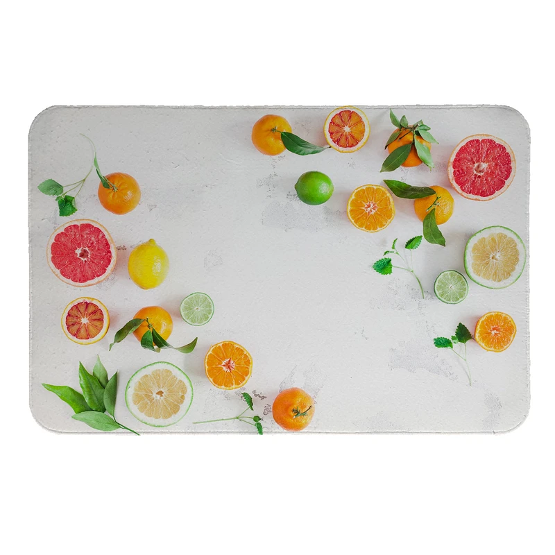  پادری طرح میوه کد 5453 سایز 80 × 50 سانتی‌متر