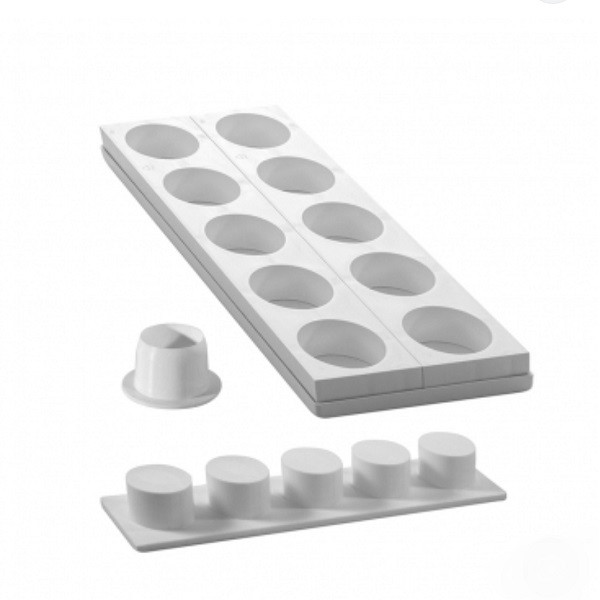 قالب کشویی کیک به گز مدل مونوپورشن دایره