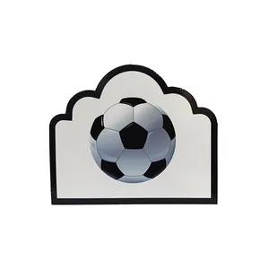 کارت دعوت مدل توپ فوتبال کد FootballCard2 مجموعه 10 عددی