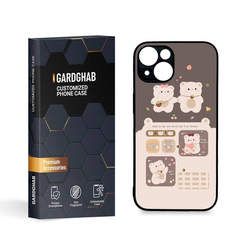  کاور گارد قاب مدل دخترانه مناسب برای گوشی موبایل اپل Iphone 14