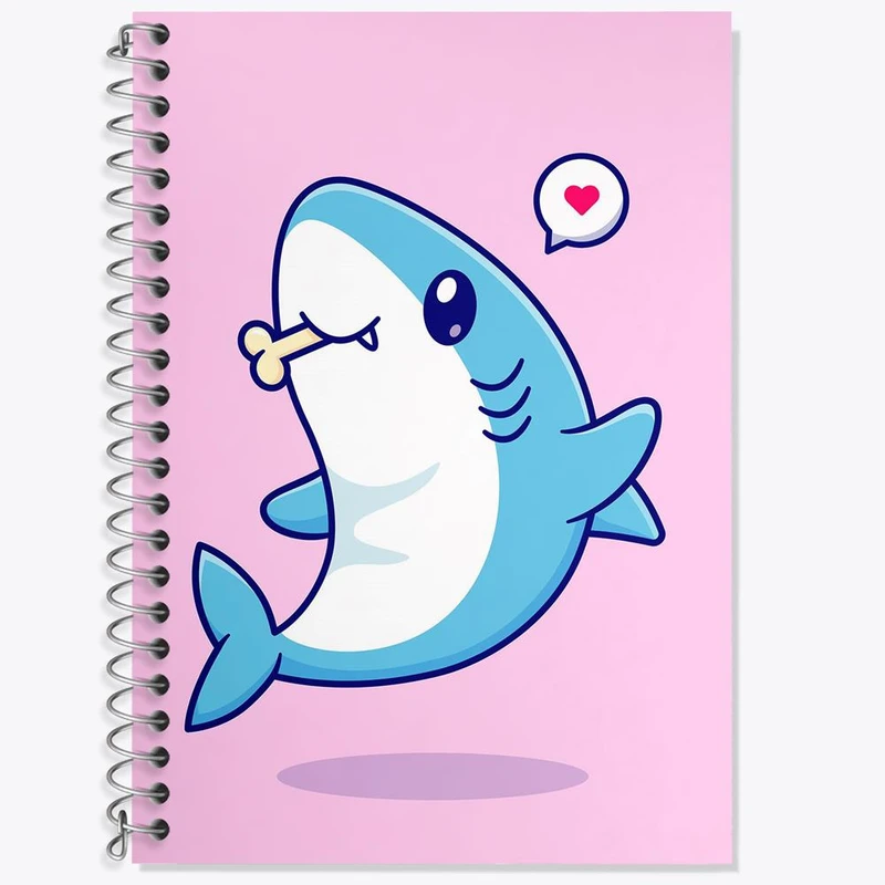 دفتر لغت 50 برگ خندالو مدل کوسه کد 29685