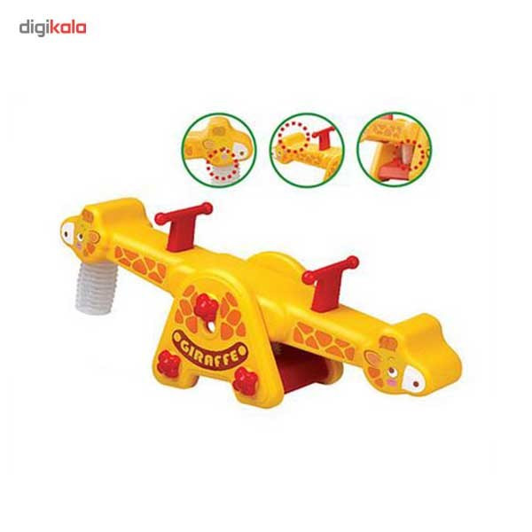 اسباب بازی الاکلنگ کودک اجوپلی مدل Giraffe