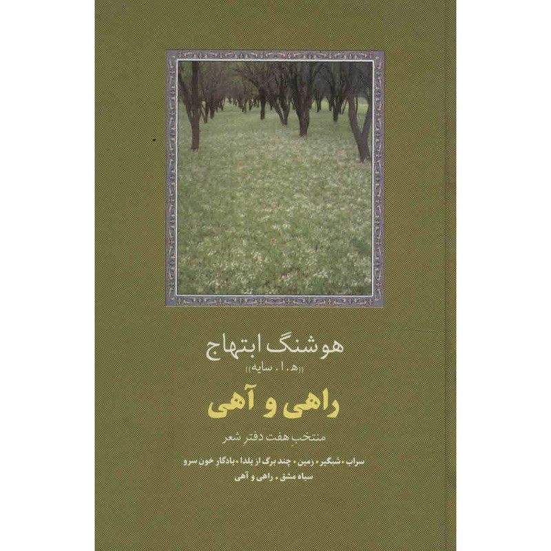 کتاب راهی و آهی اثر هوشنگ ابتهاج