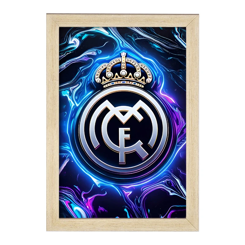 تابلو خندالو مدل رئال مادرید (Real Madrid) کد F7178