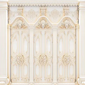 پوستر دیواری سه بعدی مدل ستون دیوار قاب دار DVRF2587
