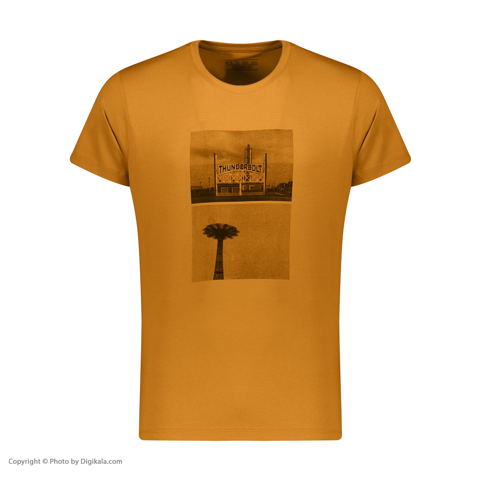 تی شرت آستین کوتاه مردانه زانتوس مدل 14735-15 -  - 2