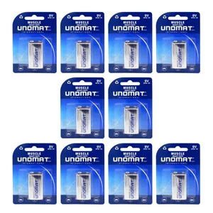 باتری کتابی یونومات مدل Heavy Duty بسته 10عددی