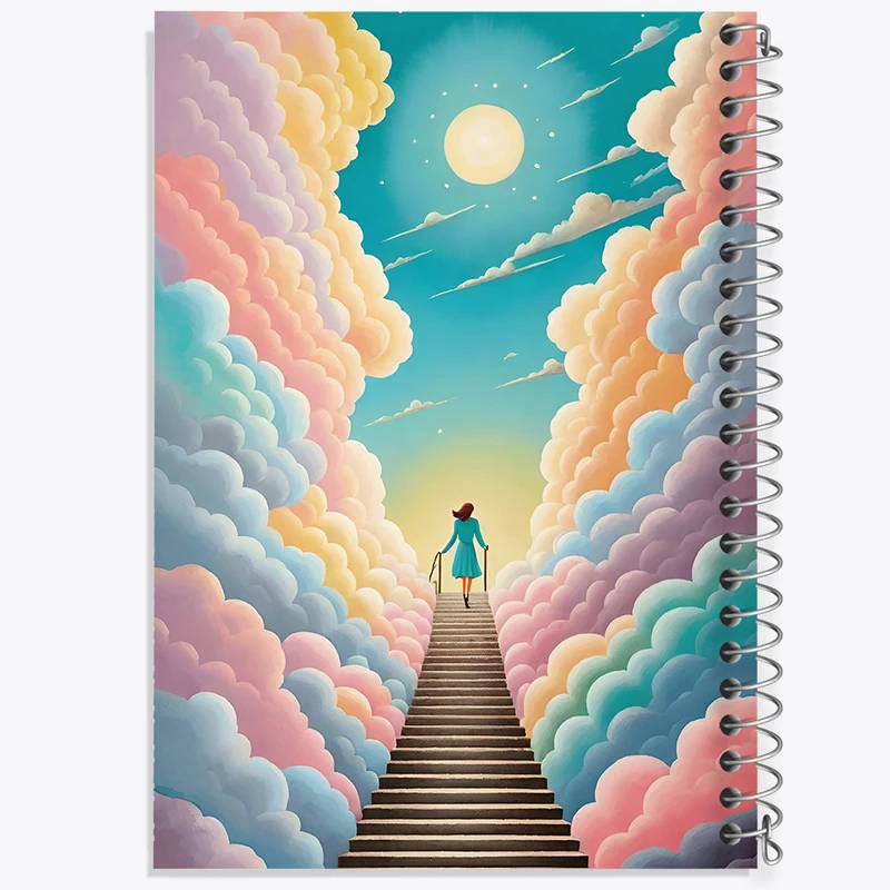 دفتر ژورنال نویسی 50 برگ خندالو مدل نقطه ای طرح مفهومی کد F5128