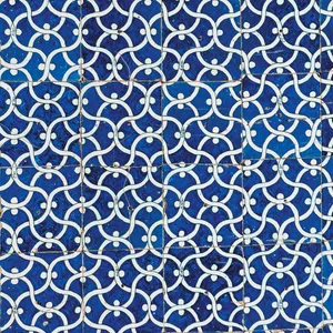 کاغذ کادو طرح کاشی کد ۱۲۰ بسته 50 عددی