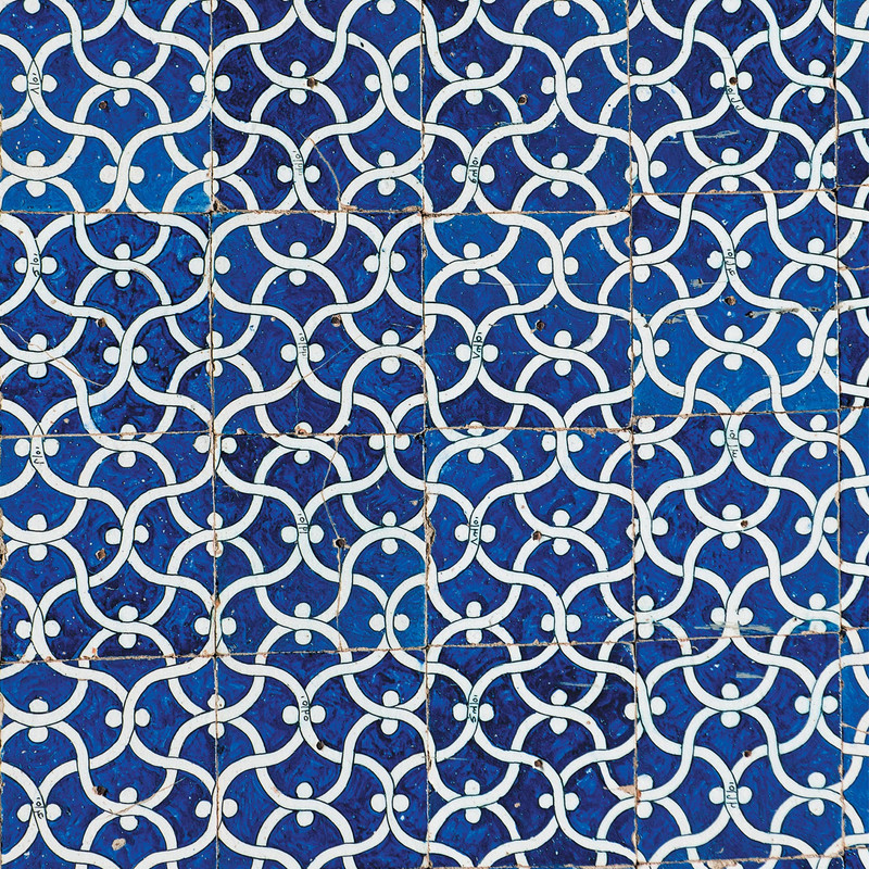 کاغذ کادو طرح کاشی کد ۱۲۰ بسته 50 عددی