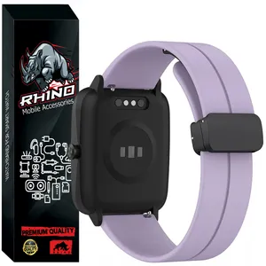 بند راینو مدل Magnetic D-Buckle مناسب برای ساعت هوشمند ایمیکی SF1 / SF1E