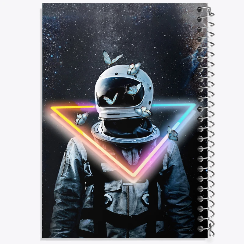 دفتر لیست خرید 50 برگ خندالو طرح فضانورد کد F6033