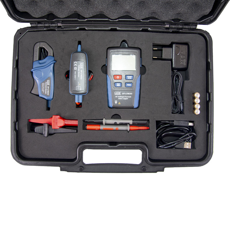 دیتالاگر جریان و ولتاژ سی ای ام مدل DT-175CV1