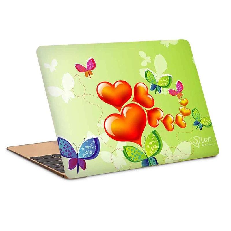 استیکر لپ تاپ طرح love کد c-510مناسب برای لپ تاپ 15.6 اینچ