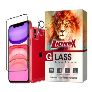 Lionex MFUL3DLI Screen Protector With Camera Lens Protector For Apple iPhone 11