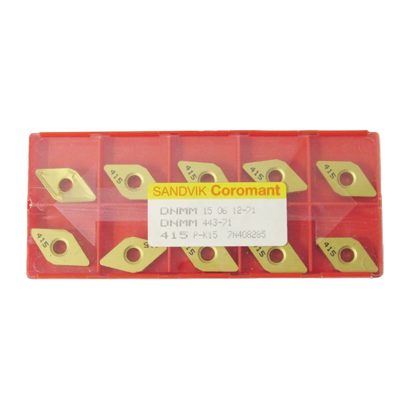 اینسرت تراشکاری سندویک مدل DNMM150612-71 کد 415 بسته 10 عددی